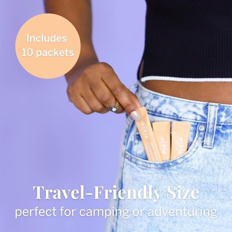 Pixie Cup Dust Menstrual Cup Sanitizer - Menstrual Disc Sanitizer + Period Cup Cleaner - Just add Water - Portable Travel Solution for Feminine Care - Image 4